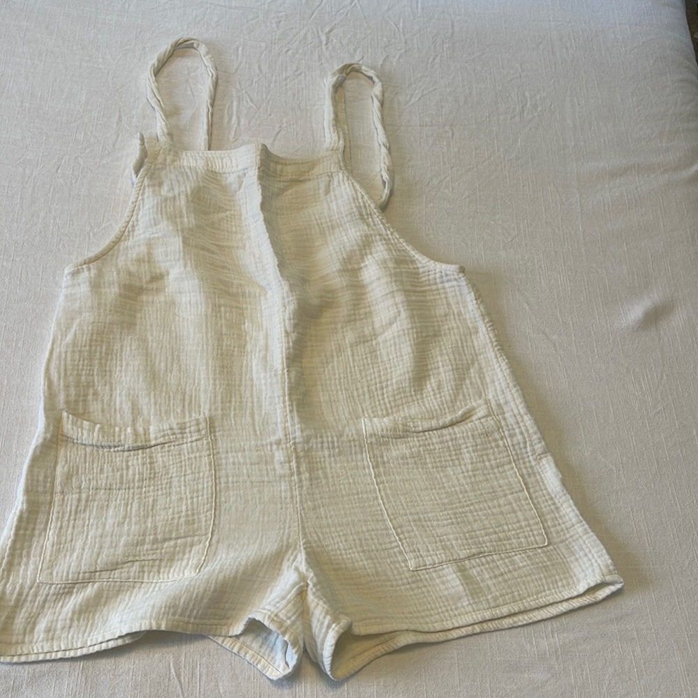 Swim coverup with tie strap